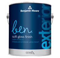 ben Waterborne Exterior Paint- Soft Gloss K543